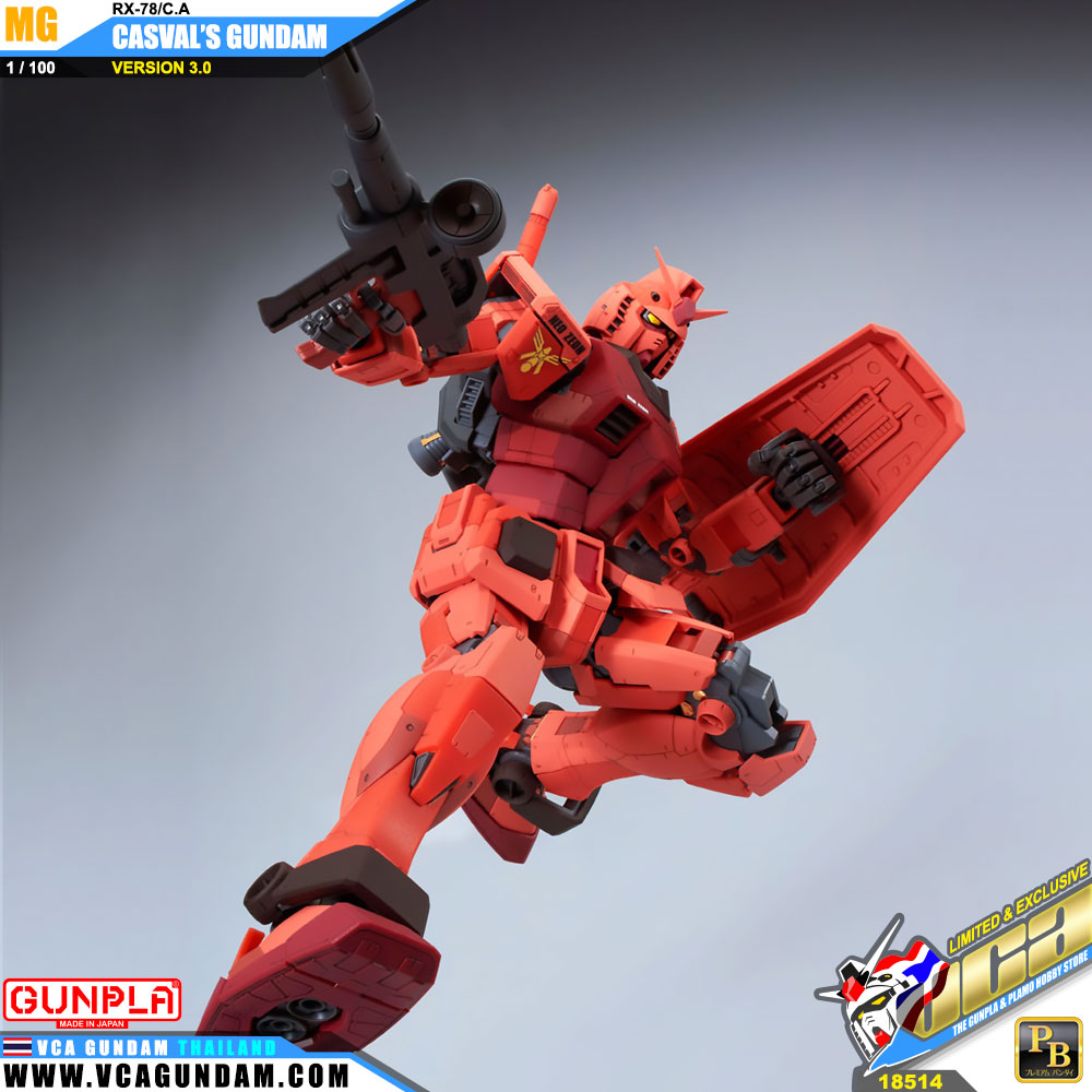 MG RX-78/C.A CASVAL'S GUNDAM VER 3.0 RX-78/C.A คาสวาล กันดั้ม