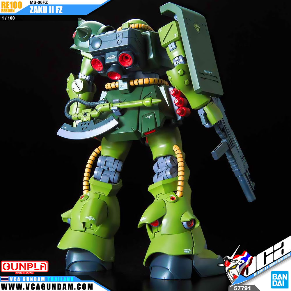 RE100 1/100 MS-06FZ ZAKU II FZ ซาคุ 2 FZ