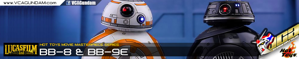 HOT TOYS 1/6 BB-8 & BB-9E
