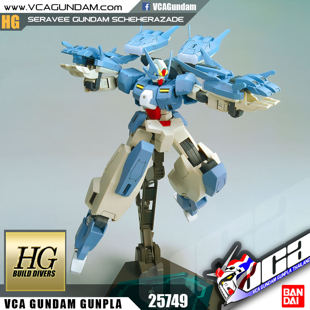 HG SERAVEE GUNDAM SCHEHERAZADE เซราวี กันดั้ม ชแฮเรอซาเตอร์