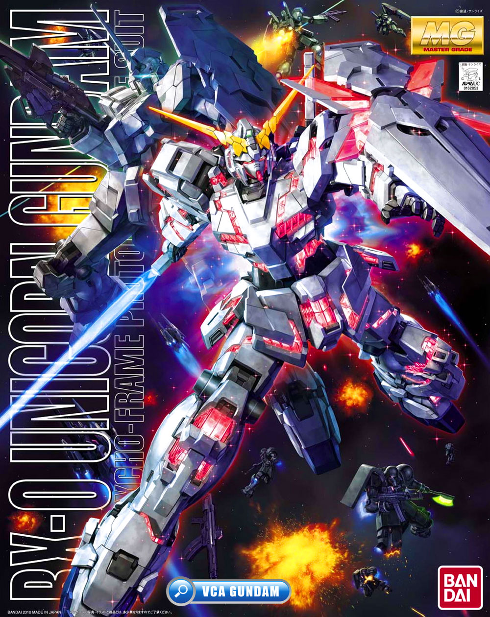 Bandai Gunpla Master Grade MG UNICORN GUNDAM VER OVA ยูนิคอร์น กันดั้ม