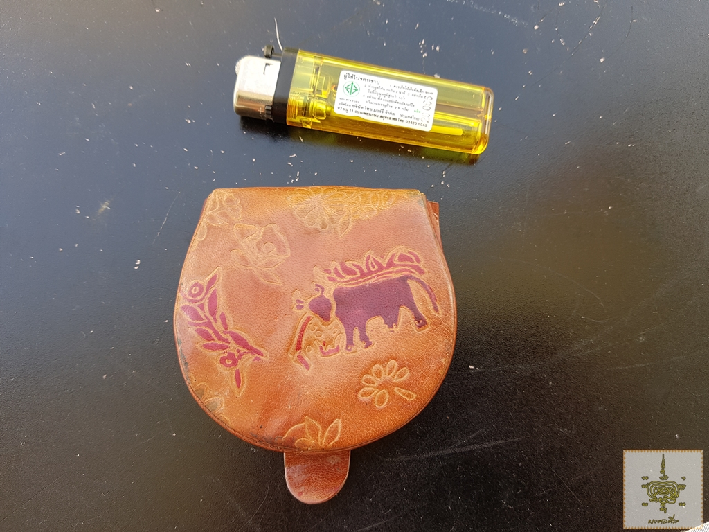 กระเป๋าหนังแท้ ใส่เศษตัง