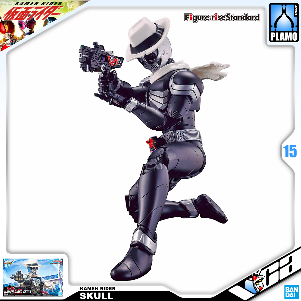 ⭐️ BANDAI FIGURE-RISE STANDARD KAMEN RIDER SKULL FIGURE RISE คาเมนไรเดอร์ พลาสติก โมเดล VCA GUNDAM