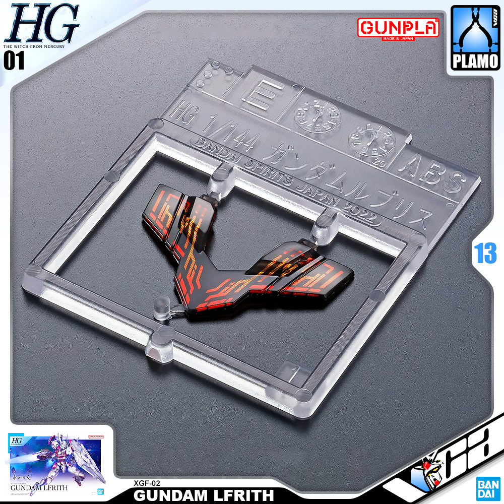 ⭐️ BANDAI GUNPLA HIGH GRADE THE WITCH FROM MERCURY HGTWFM HG 1/144 GUNDAM LFRITH ประกอบ หุ่นยนต์ โมเดล กันดั้ม กันพลา ของเล่น VCA GUNDAM