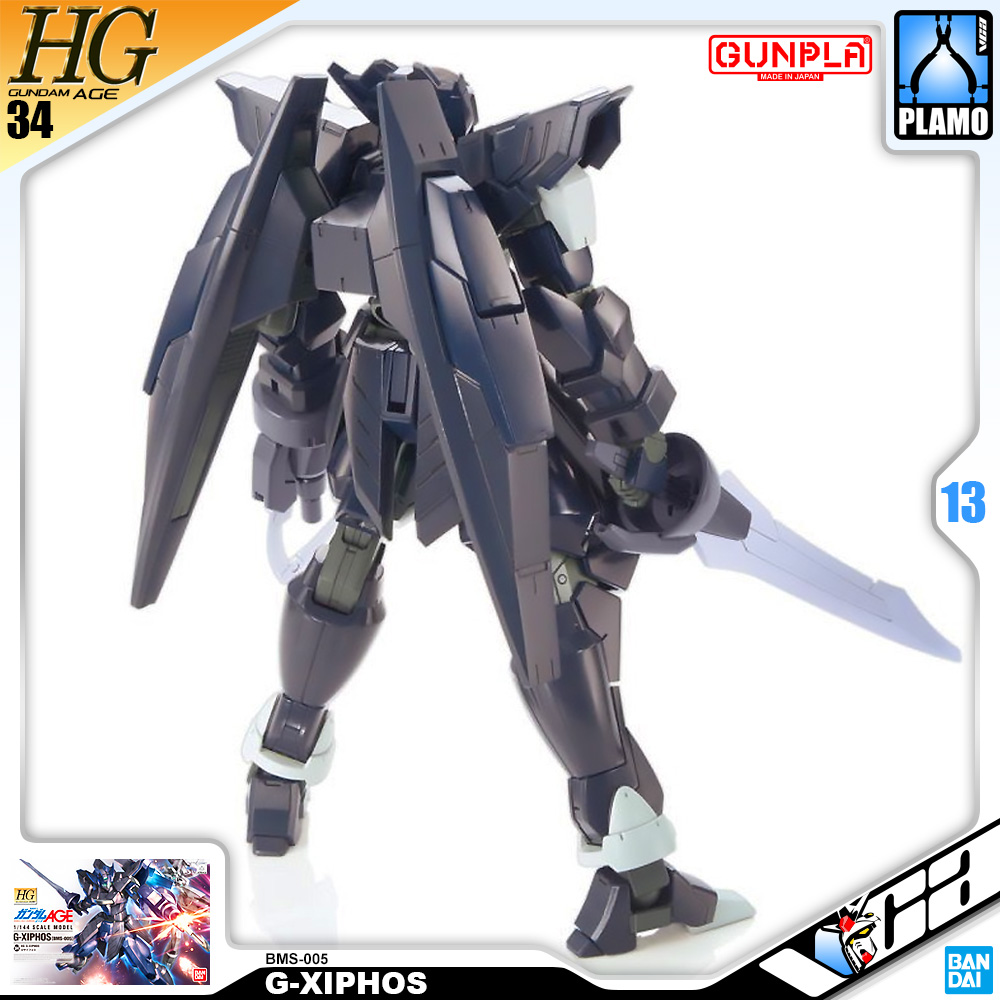⭐️ BANDAI GUNPLA HIGH GRADE AGE HGGA HG 1/144 G-XIPHOS GXIPHOS G XIPHOS ประกอบ หุ่นยนต์ โมเดล กันดั้ม กันพลา ของเล่น VCA GUNDAM