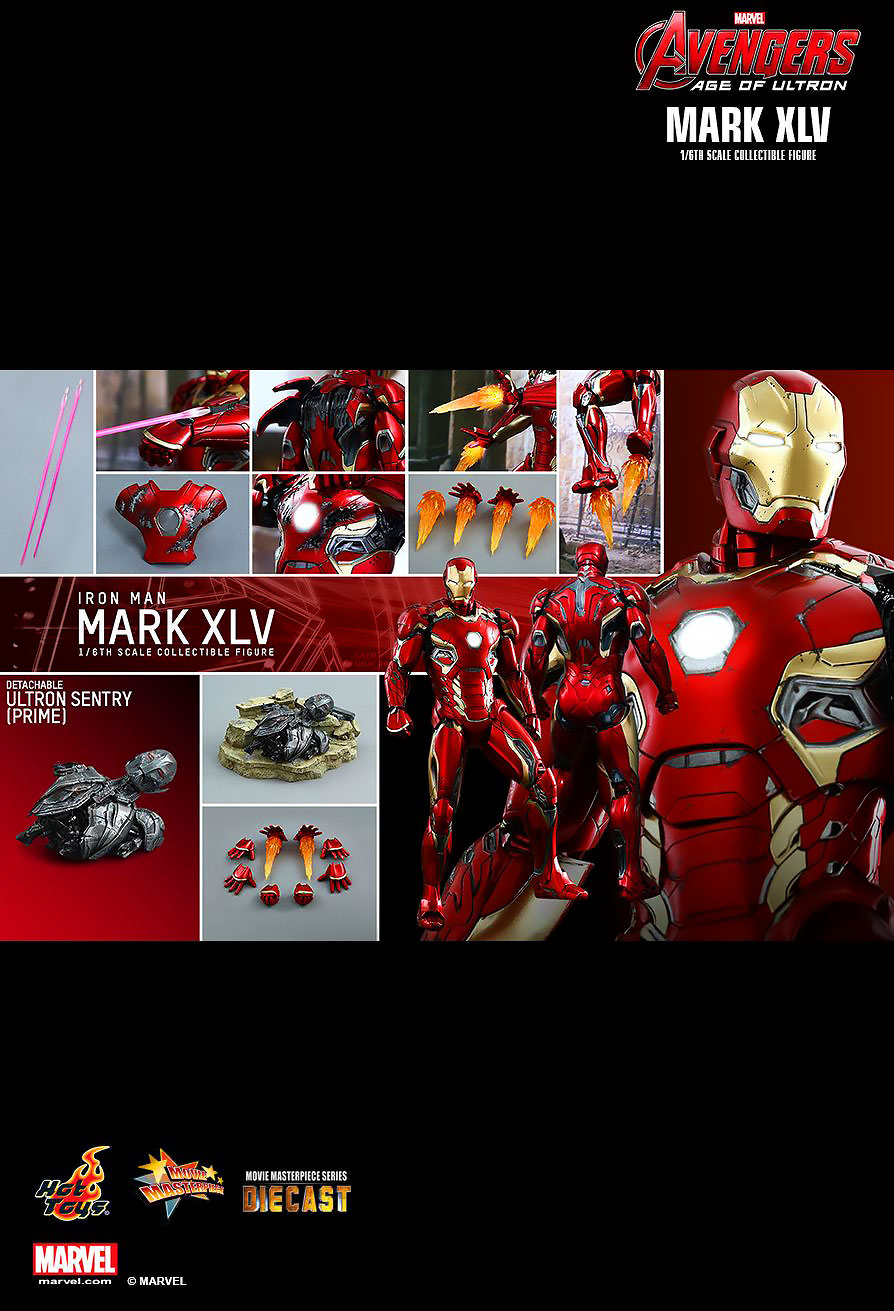 HOT TOYS 1/6 IRON MAN MARK XLV (DIECAST) ไอรอนแมน Mark 45
