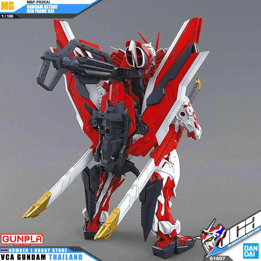 BANDAI GUNPLA MASTER GRADE MG 1/100 GUNDAM ASTRAY RED FRAME KAI โมเดล กันดั้ม กันพลา VCA GUNDAM