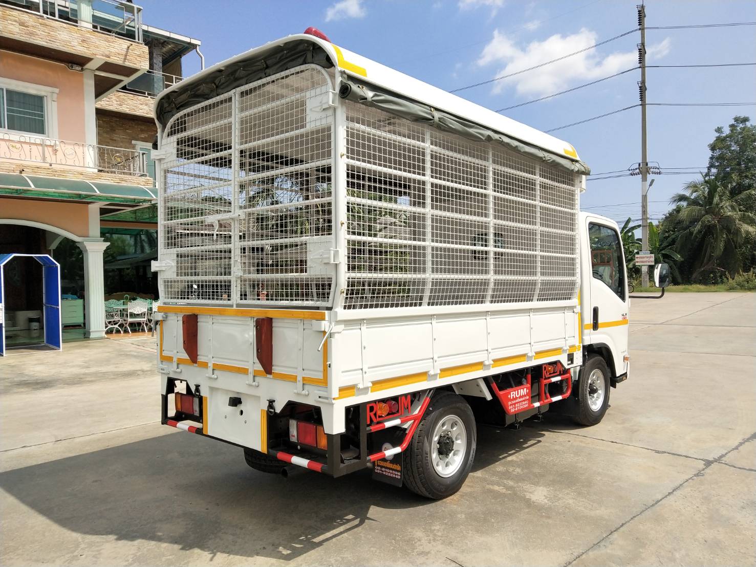 ISUZU NLR Euro 5 Max (ช่วงยาว 3 เมตร) หัวแชสซี (Chassis)