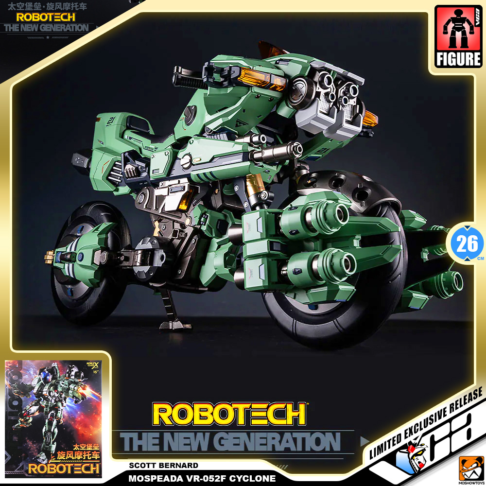 Moshow Robotech Mospeda YR-052F Cyclone By Stick Scott Bernard Metal Build Structure Action Figure VCA Gundam Bangkok Thailand