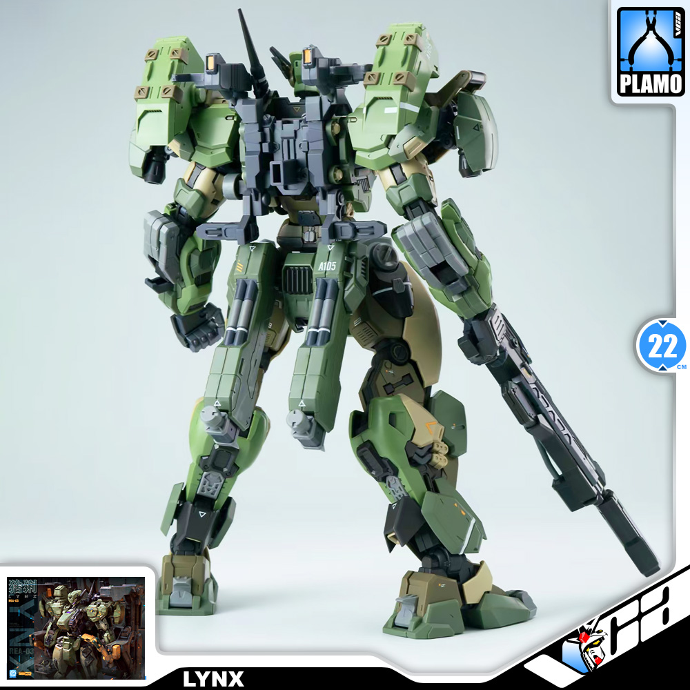 Min Jiang 铭匠传模型 1/100 Lynx 猞猁 Master Grade MG Plastic Model Action Figure Toy Kit VCA Gundam Thailand
