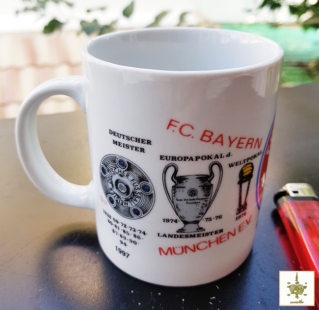 แก้ว bayern munich super cup 1990
