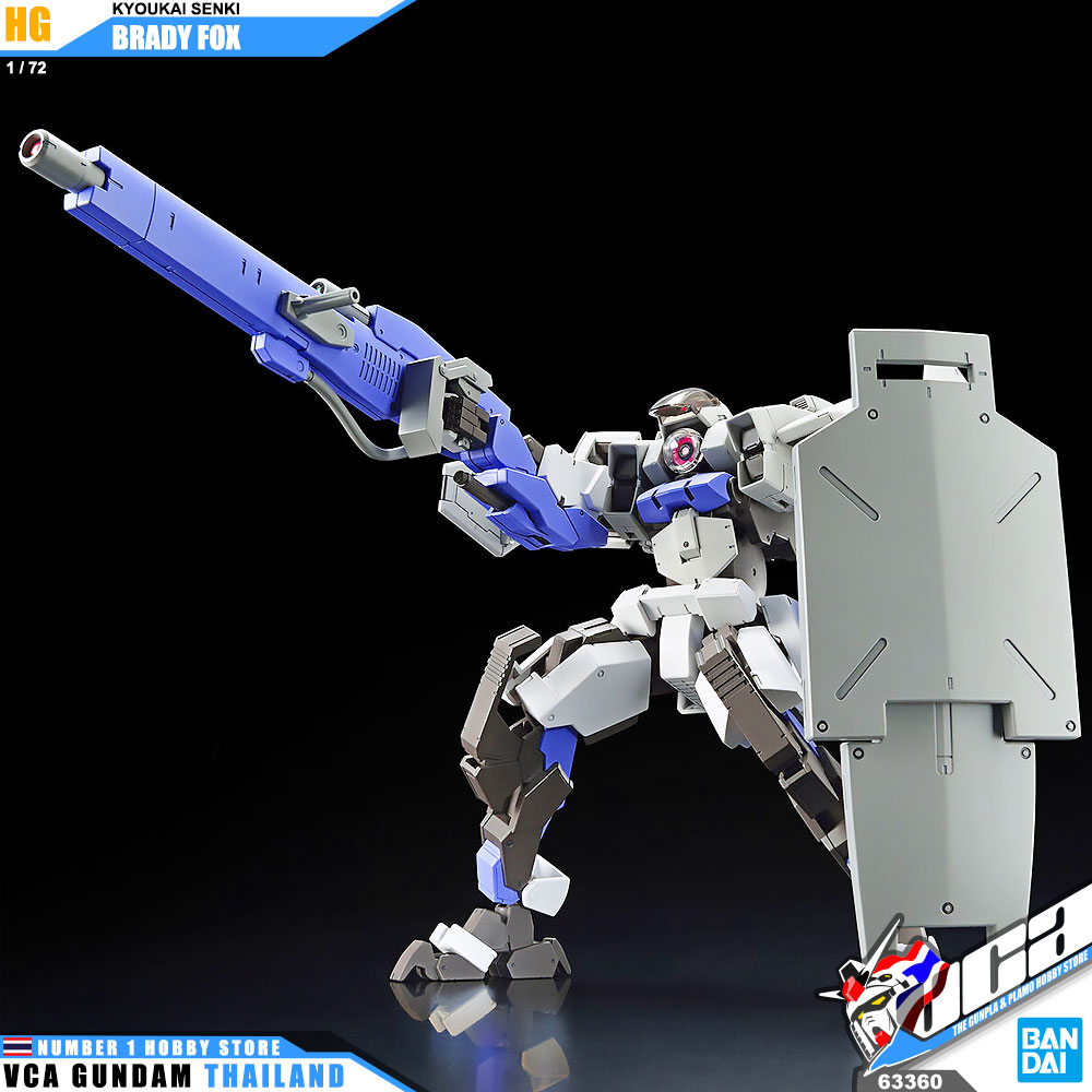 ⭐️ BANDAI KYOUKAI SENKI HIGH GRADE HG 1/72 BRADY FOX นักสู้เขตแดน ประกอบ โมเดล ของเล่น VCA GUNDAM