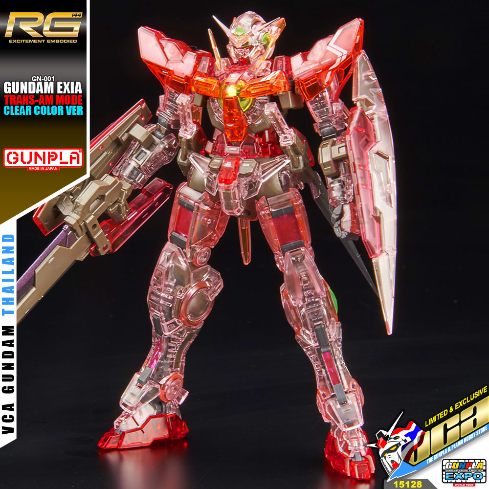 RG GUNDAM EXIA TRANS-AM (CLEAR COLOR)