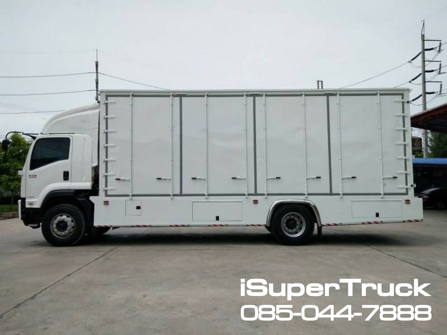 ISUZU FTR Smoother Euro 5 Max (ช่วงยาว 7.6 เมตร) หัวแชสซี (Chassis)
