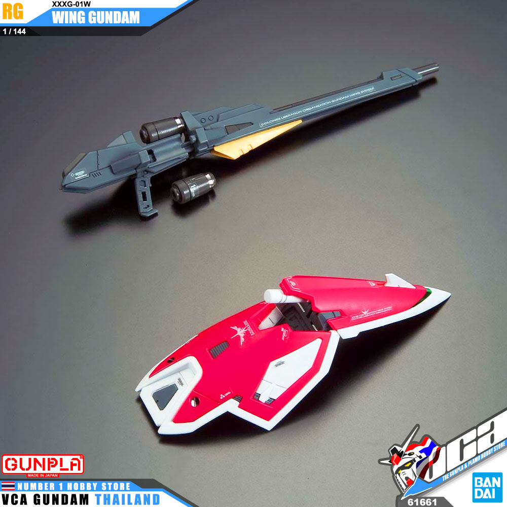 BANDAI GUNPLA REAL GRADE RG 1/144 XXXG-01W WING GUNDAM โมเดล กันดั้ม กันพลา VCA GUNDAM