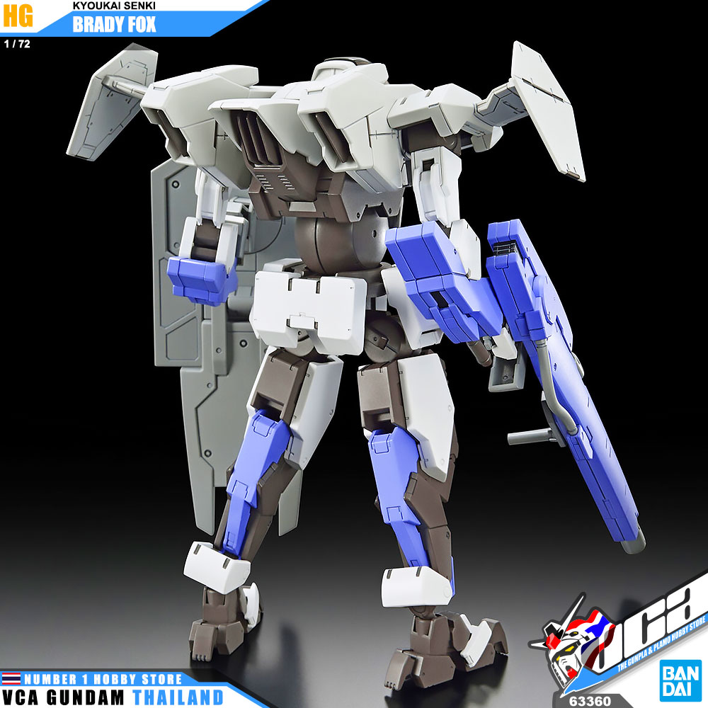 ⭐️ BANDAI KYOUKAI SENKI HIGH GRADE HG 1/72 BRADY FOX นักสู้เขตแดน ประกอบ โมเดล ของเล่น VCA GUNDAM
