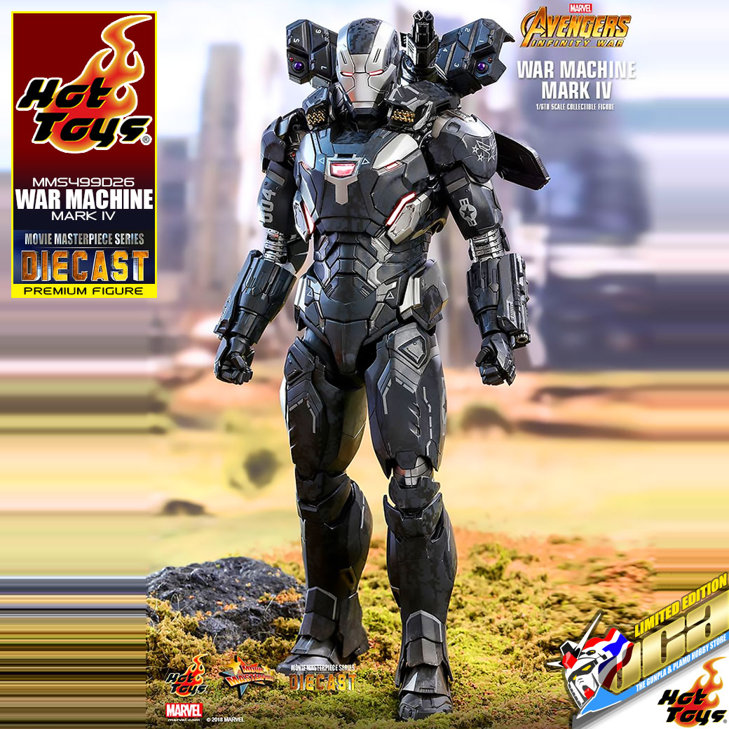 HOT TOYS 1/6 WAR MACHINE MARK IV (DIECAST) เหล็กหล่อ