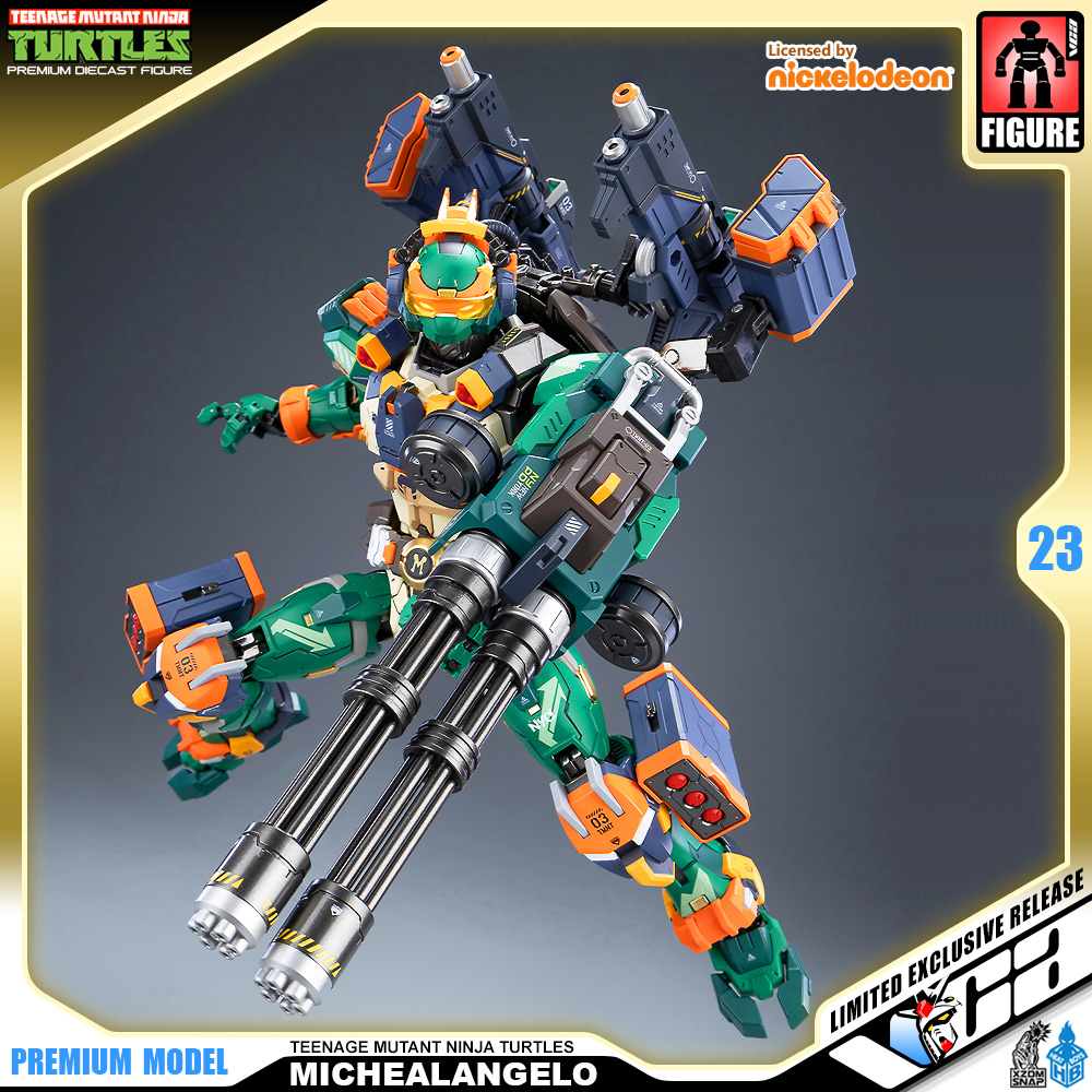 Heat Boys NICKELODEON TEENAGE MUTANT NINJA TURTLES MICHELANGELO MECHA