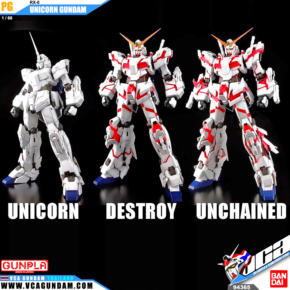 PG RX-0 UNICORN GUNDAM ยูนิคอร์น กันดั้ม
