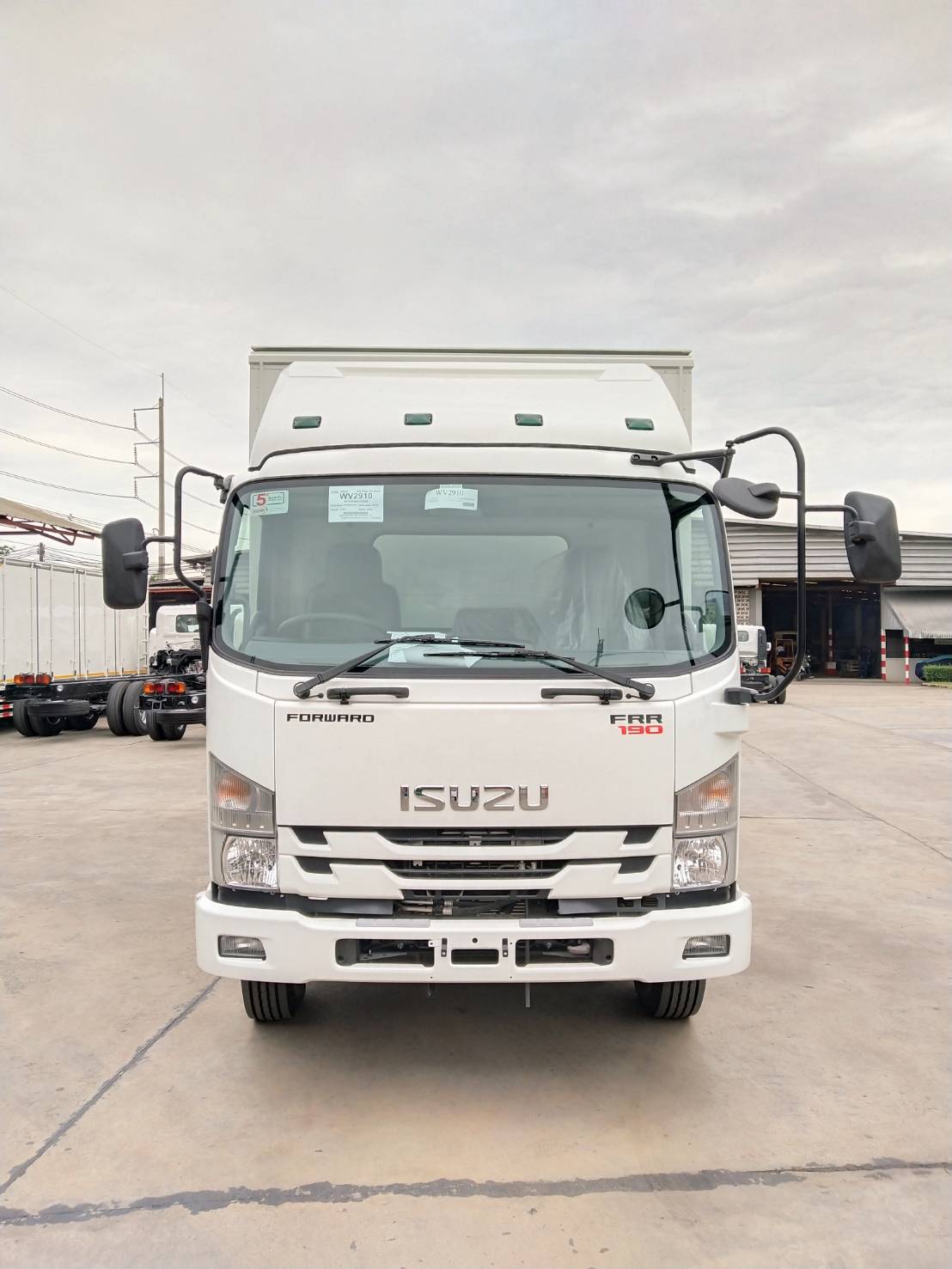 ISUZU FRR-S Euro 5 Max (ช่วงยาว 6.5 เมตร) หัวแชสซี (Chassis)