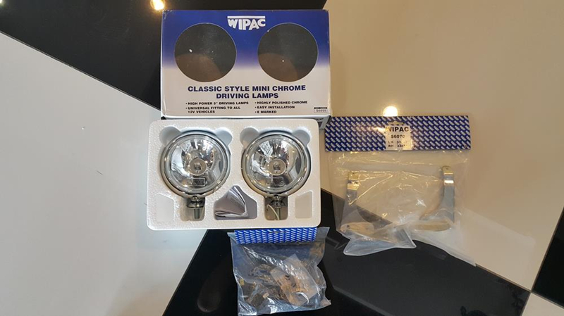สปอร์ตไลท์ / ไฟกระต่ายครบชุด MINI COOPER R50, R52, R53 ยี่ห้อ WIPAC
