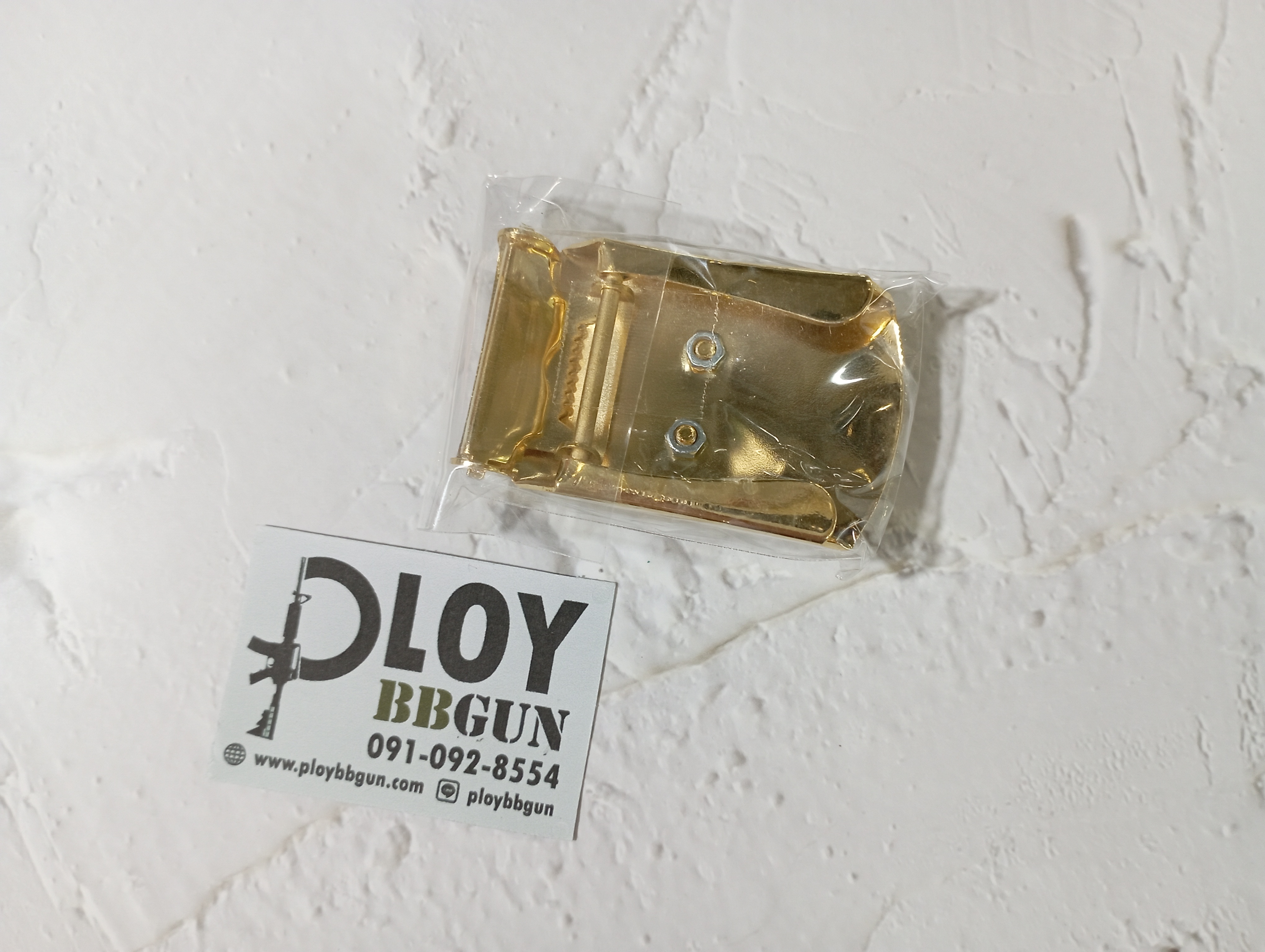 หัวเข็มขัดสิงห์ แบบฟันด้านเดียว สำหรับข้าราชการผู้ใหญ่บ้าน ผู้ช่วยผู้ใหญ่บ้าน และหน่วยงานอื่นๆ