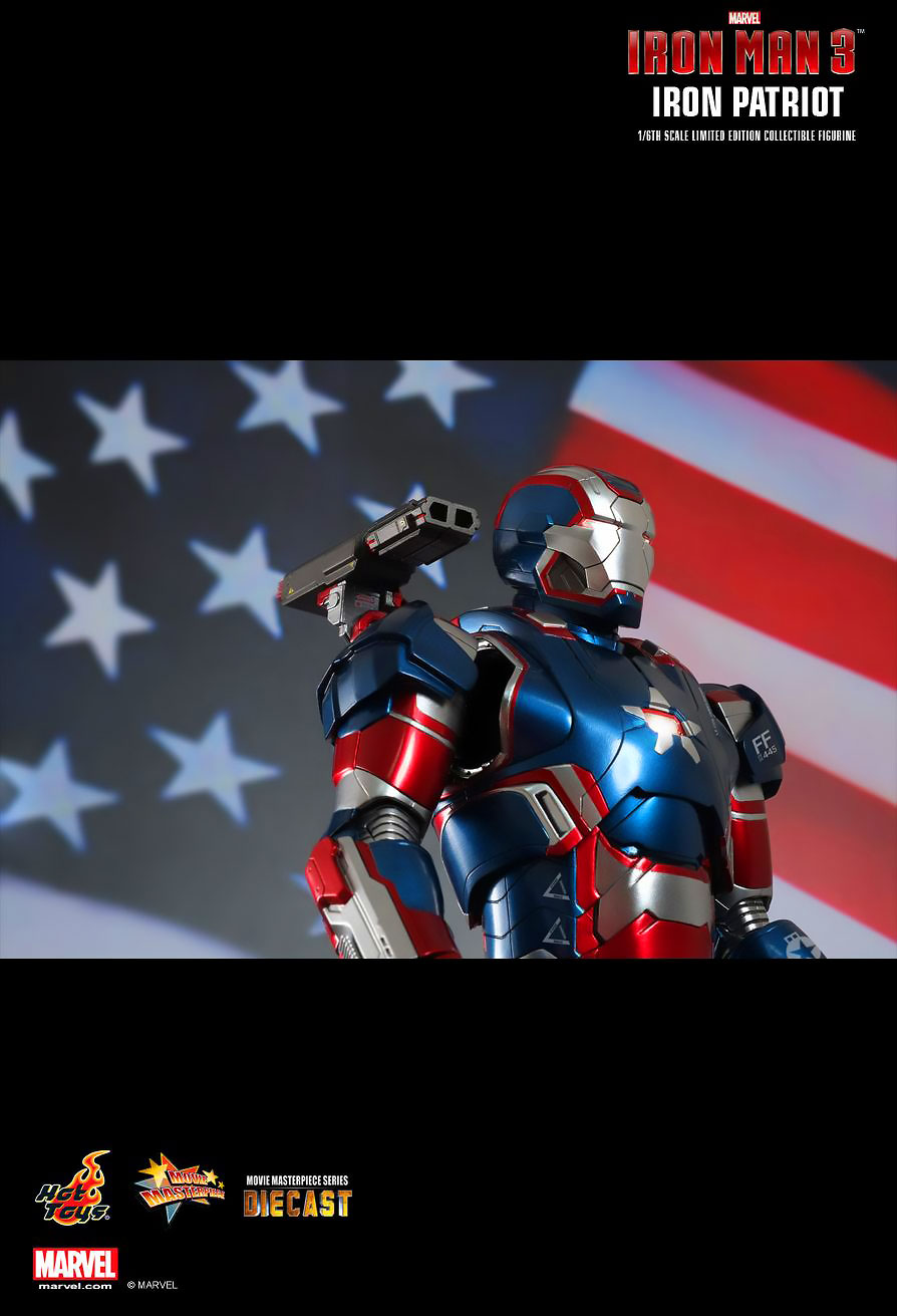HOT TOYS 1/6 IRON PATRIOT (DIECAST) ไอรอน แพทริออท