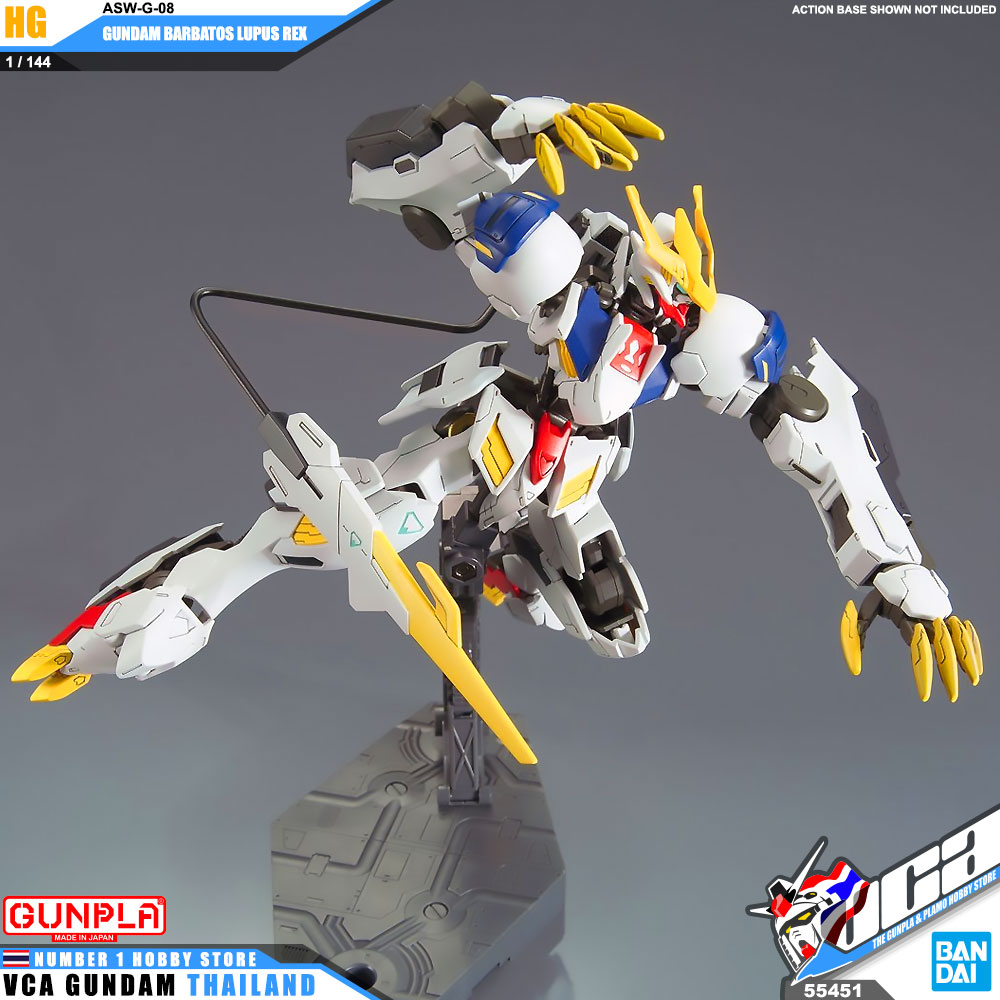 HG GUNDAM BARBATOS LUPUS REX กันดั้ม บาร์บาทอส ลูปัส เร็กซ์
