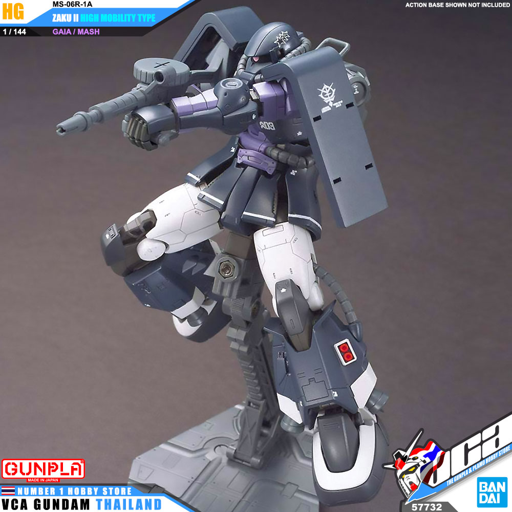 HG MS-06R-1A ZAKU II HIGH MOBILITY TYPE GAIA / MASH ซาคุ 2