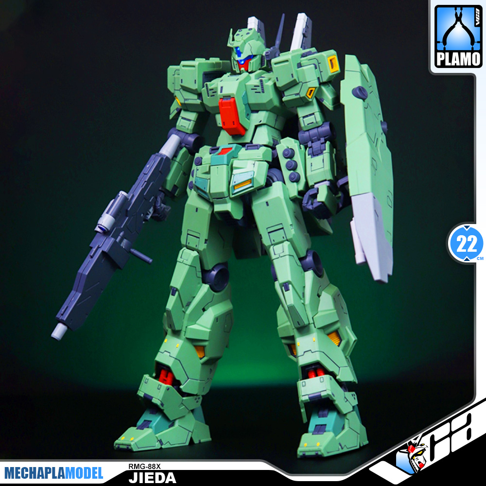 Loving Alien 胶佬星人 RMG-88X Jieda 捷达 Jegan Gundam Master Grade MG Action Figure Model Toy VCA Thailand
