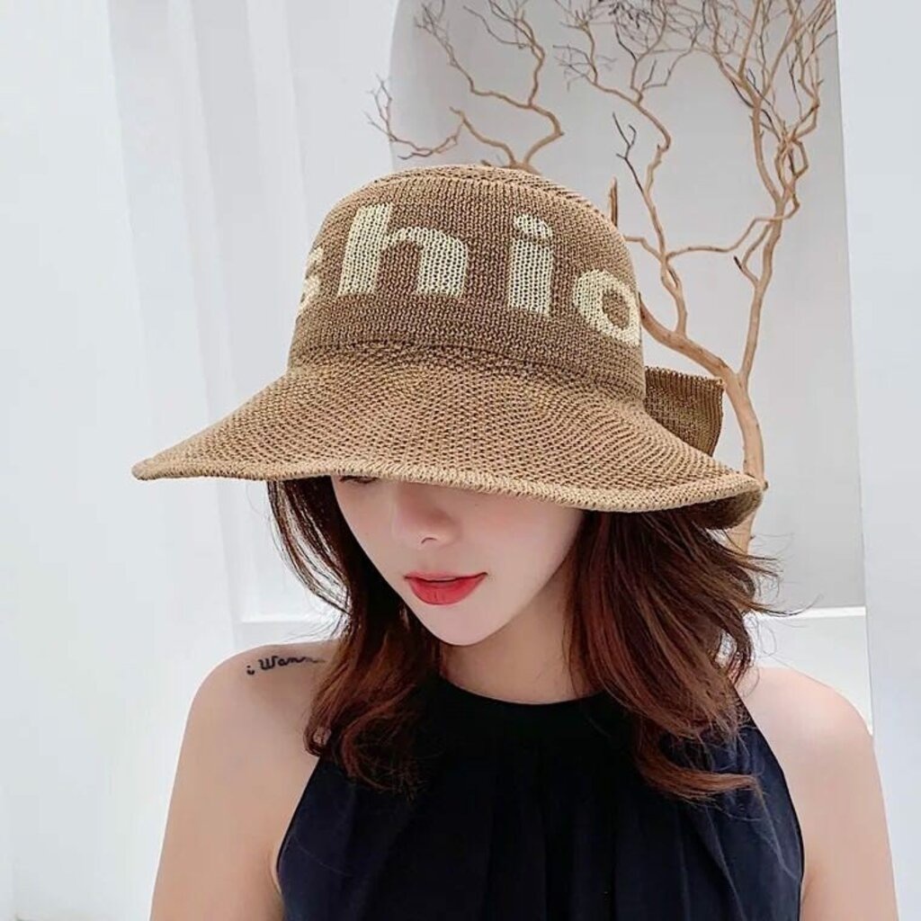 พร้อมส่ง !! หมวกปีกกว้างไปทะเล หมวกไปทะเลเก๋ๆ