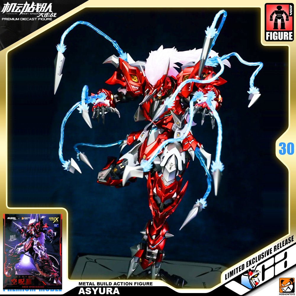 Moshow x Noble Class Asyura Metal Structure Premium Build Action Figure