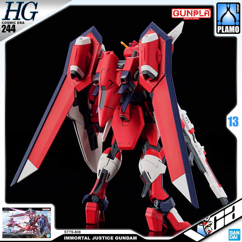 Bandai Gunpla High Grade Seed HG IMMORTAL JUSTICE GUNDAM