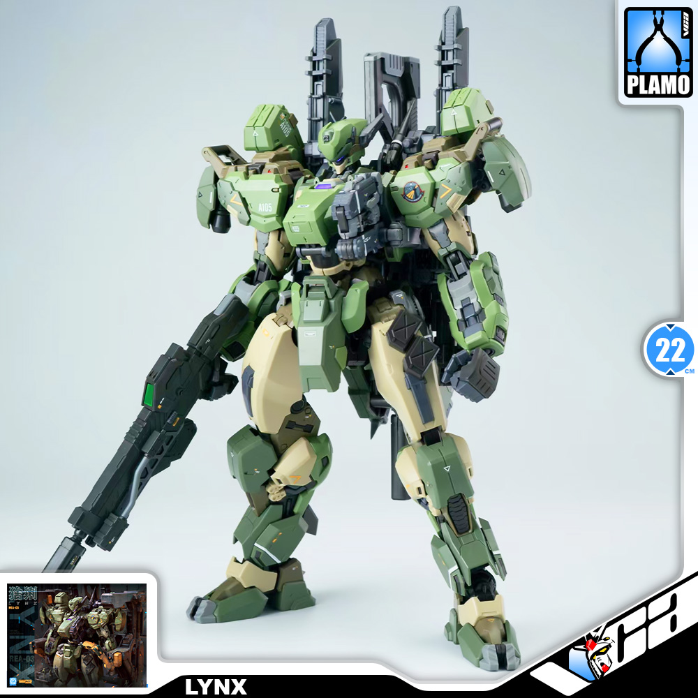 Min Jiang 铭匠传模型 1/100 Lynx 猞猁 Master Grade MG Plastic Model Action Figure Toy Kit VCA Gundam Thailand