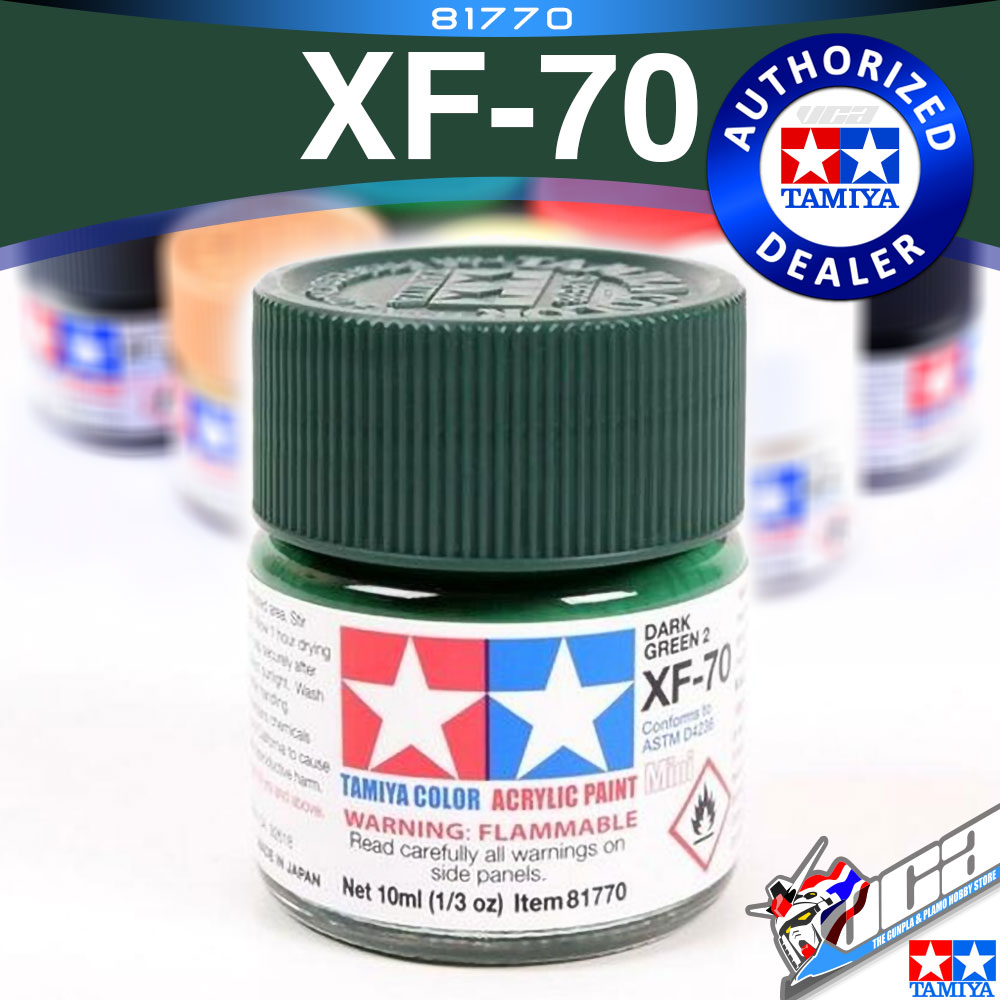 ACRYLIC XF-70 DARK GREEN 2 IJN