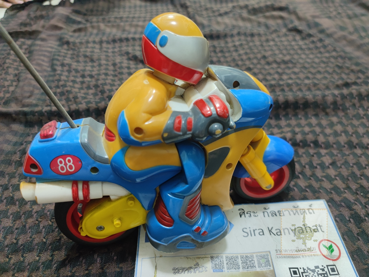 รถมอเตอร์ไซค์บังคับวิทยุ Little Tikes Racin' Rider รุ่นวินเทจ ปี 2001