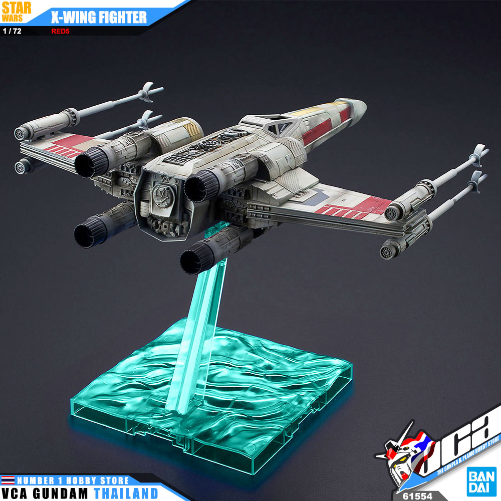 BANDAI STAR WARS 1/72 X-WING XWING STARFIGHTER RED5 สตาร์ วอร์ พลาสติก โมเดล VCA GUNDAM
