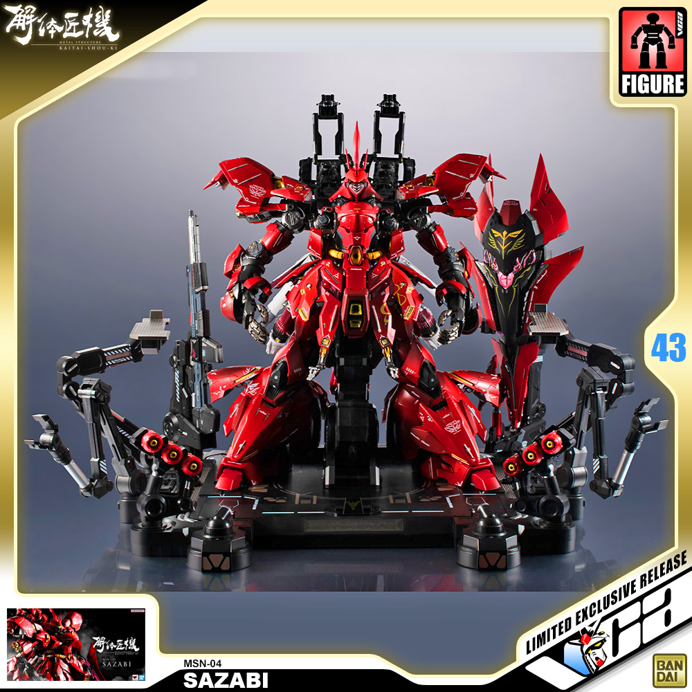 Bandai METAL STRUCTURE MSN-04 SAZABI