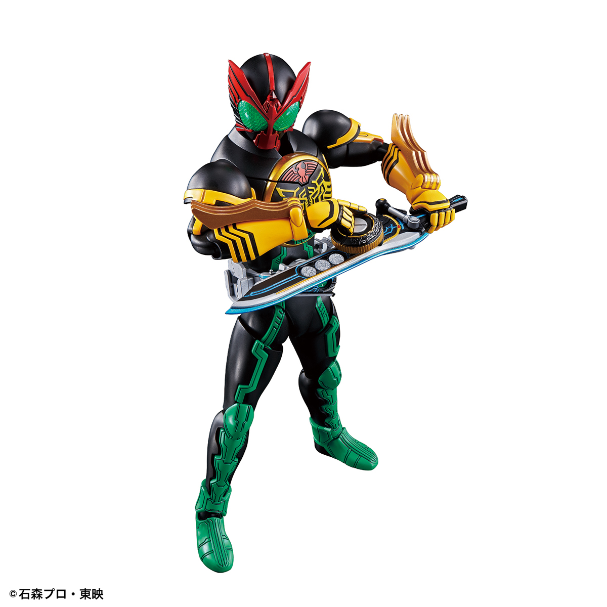 BANDAI FIGURE-RISE STANDARD KAMEN RIDER OOO TATOBA COMBO FIGURE RISE มาสค์ไรเดอร์บิลด์ พลาสติก โมเดล VCA GUNDAM