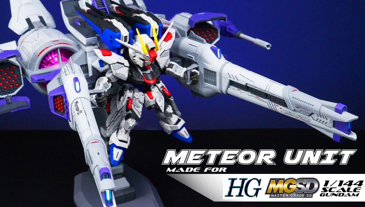 Mo Yu Driving Force 摸鱼动力 Meteor Unit 刘醒号 for MGSD and 1/144 HG Gundam Gunpla Action Figure Model Toy Kit VCA Singapore
