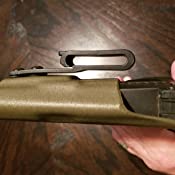 Quick Clip Pro Holster Tough Grip Clips, 3 Hole Adjustable Cant for IWB OWB Kydex, Leather, Hybrid Holster Making. Tuckable Black Plastic w/Chicago Screw Hardware Made in USA