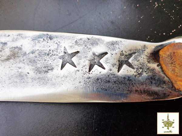 มีดเหรียญเก่า 3 ดาว