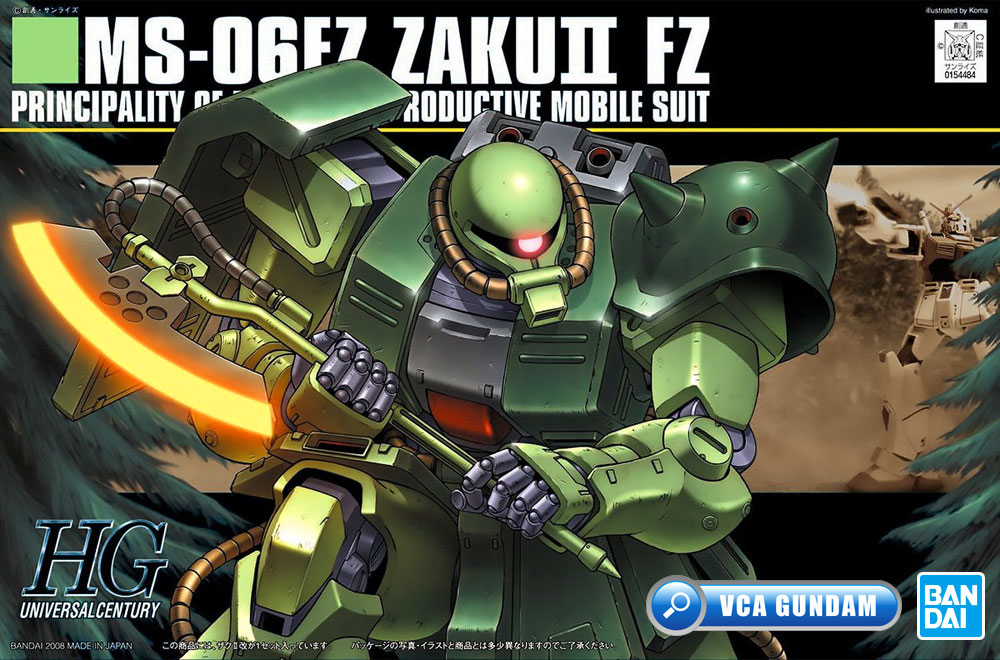 HG MS-06FZ ZAKU II FZ ซาค 2