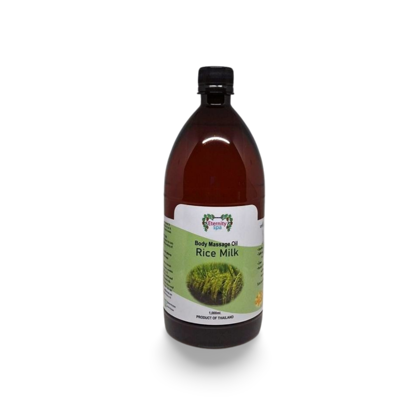 Body Massage Oil RICE MILK 1,000 ml. ขนาดใหญ่