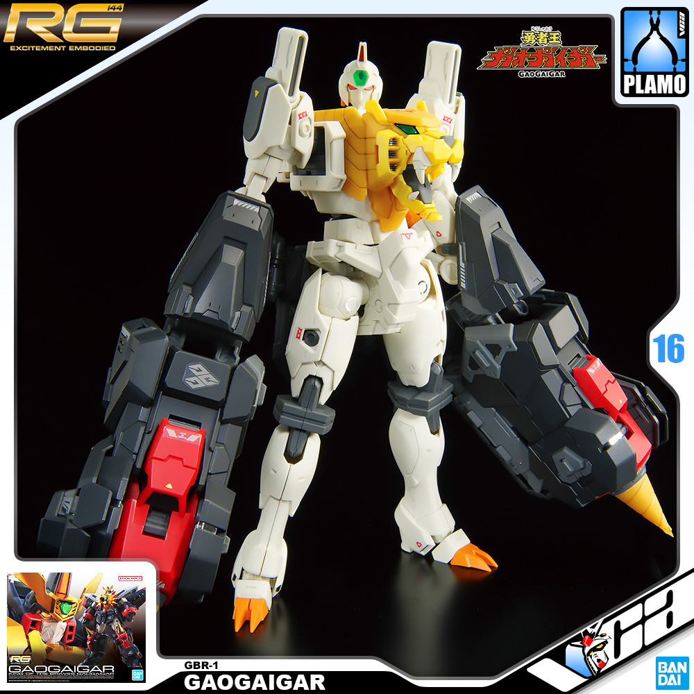 ⭐️ BANDAI REAL GRADE RG GAOGAIGAR ราชันย์ผู้กล้า กาโอไกการ์ ประกอบ โมเดล ของเล่น VCA GUNDAM
