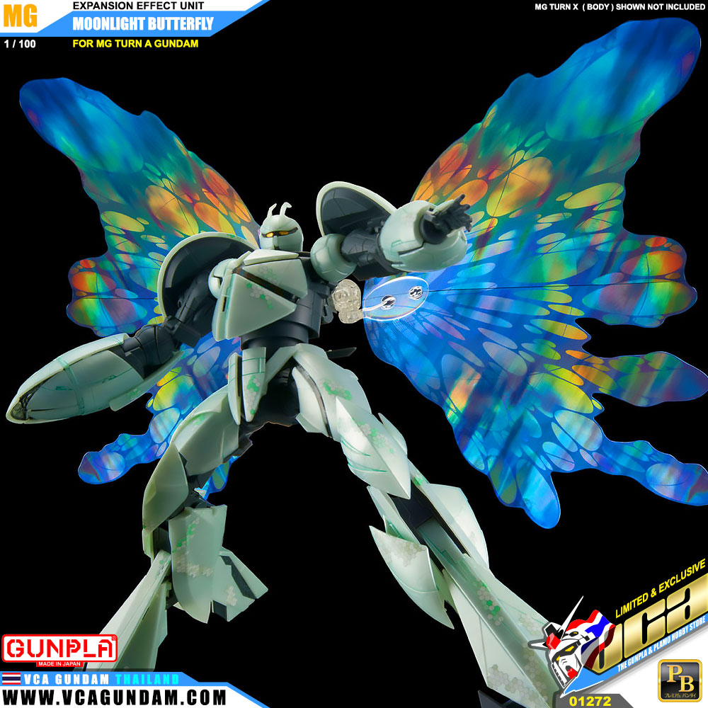EXPANSION EFFECT UNIT MOONLIGHT BUTTERFLY FOR MG TURN A GUNDAM / TURN X