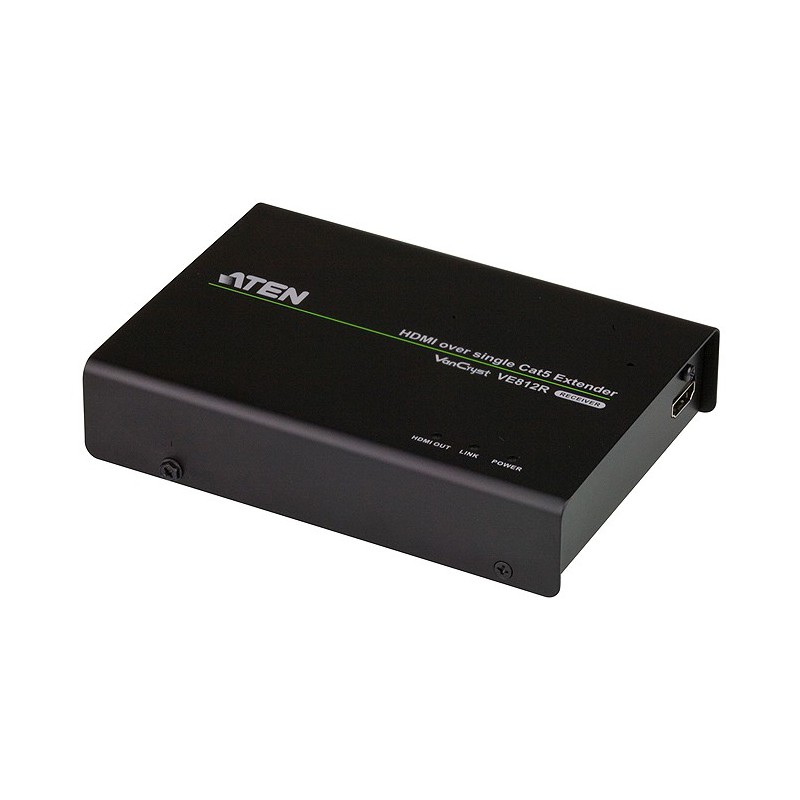 ATEN รุ่น VE812R HDBASET HDMI OVER SINGLE CAT 5 EXTENDER