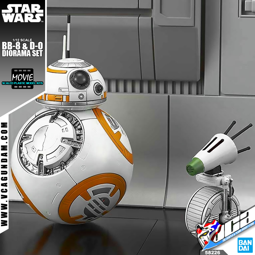 1/12 BB-8 & D-O DIORAMA SET