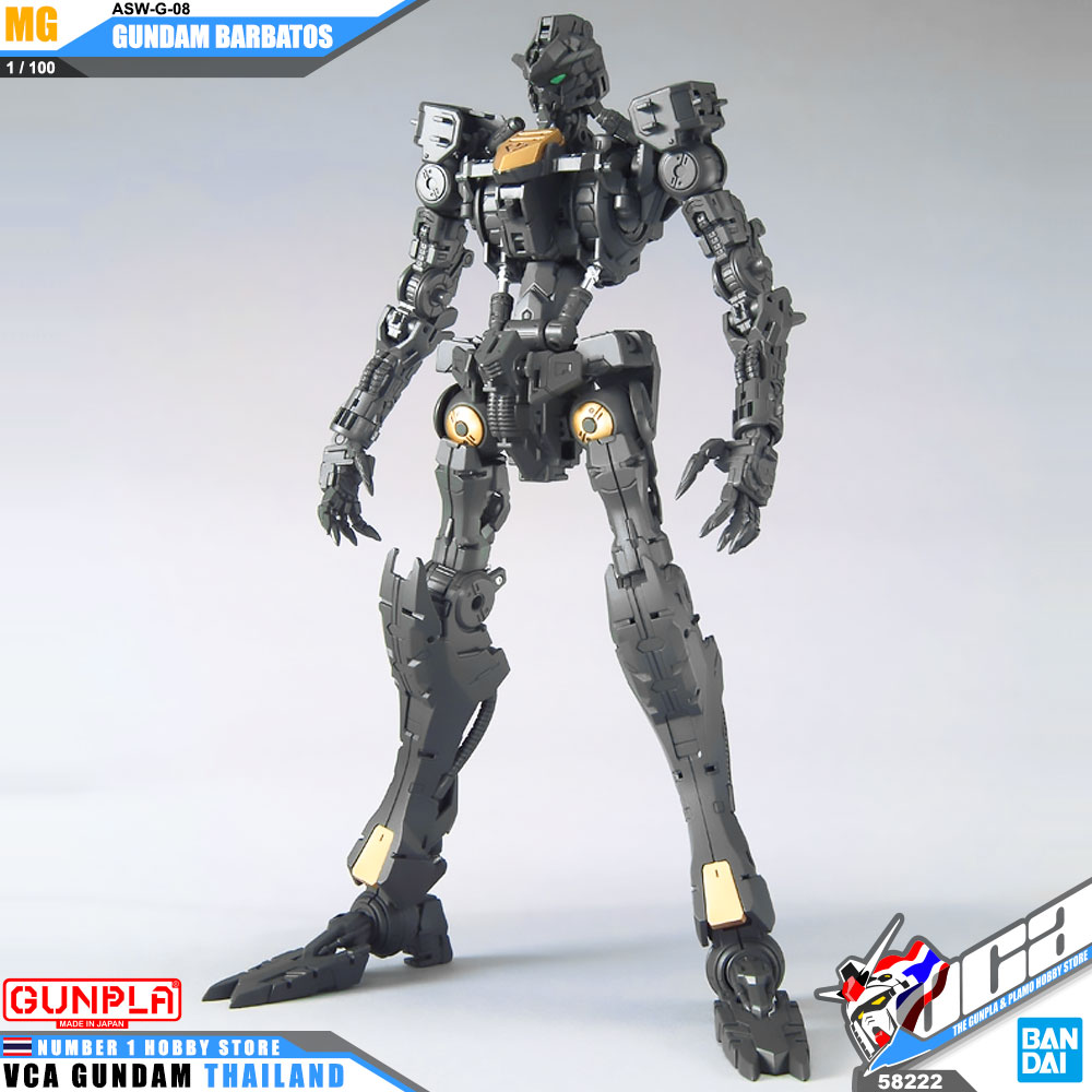 BANDAI GUNPLA MASTER GRADE MG 1/100 GUNDAM BARBATOS โมเดล กันดั้ม กันพลา VCA GUNDAM