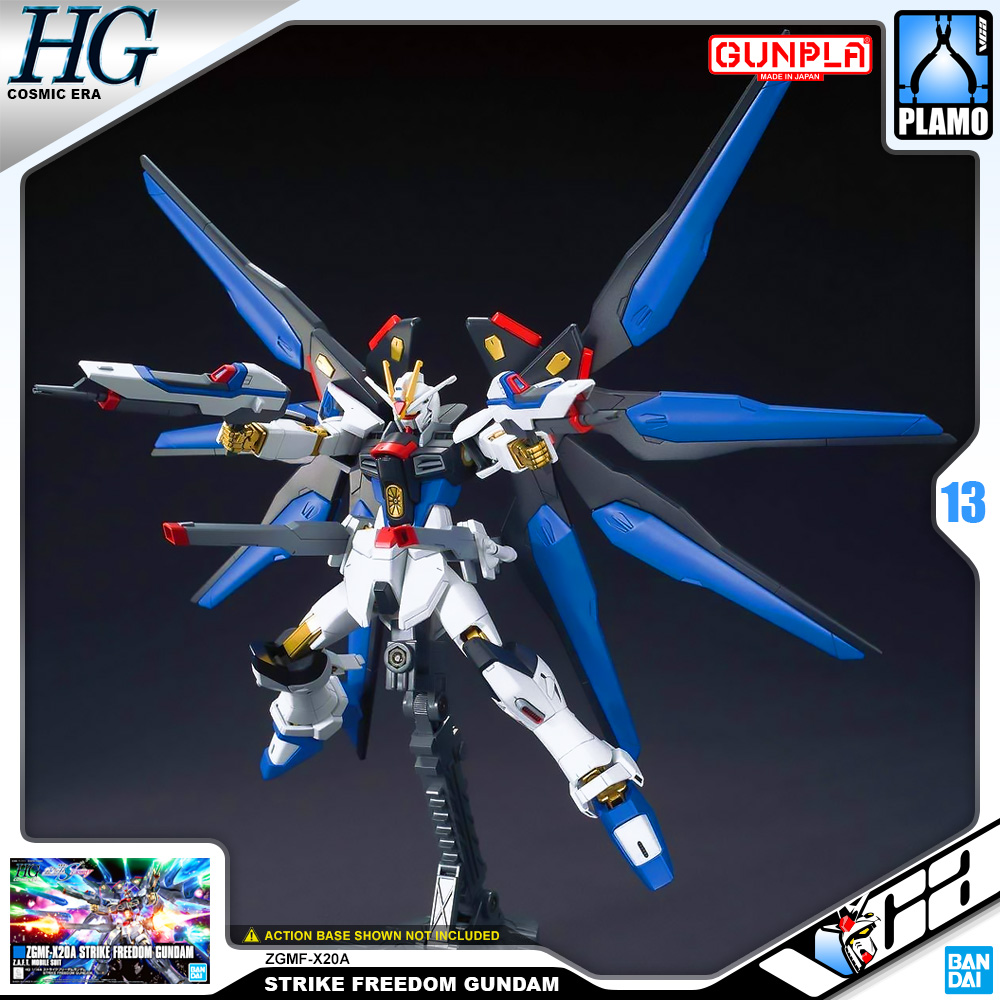Bandai Gunpla High Grade HG ZGMF-X20A STRIKE FREEDOM GUNDAM